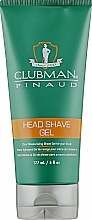 Fragrances, Perfumes, Cosmetics Moisturizing Shave Gel - Clubman Pinaud Head Shave Gel