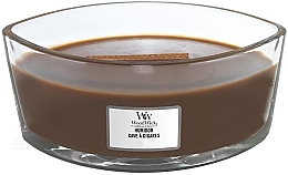 Scented Candle in Glass - WoodWick Humidor Ellipse Scented Candle — photo N2