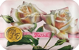 Toilet Soap "Rose" - Saponificio Artigianale Fiorentino Rose Soap — photo N1