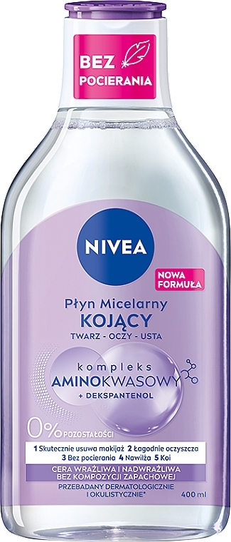 3 in 1 Micellar Water for Dry and Sensitive Skin - NIVEA Micellar Cleansing Water — photo N1