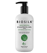 Fragrances, Perfumes, Cosmetics Moisturizing Hand Cleansing Gel "Aloe Vera" - BioSilk Moisturising Cleansing Gel with Soothing Aloe Vera