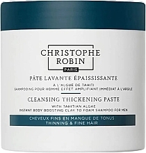 Fragrances, Perfumes, Cosmetics Cleansing Hair Paste - Christophe Robin Cleansing Thickening Paste with Pure Rassoul Clay and Tahitian Algae