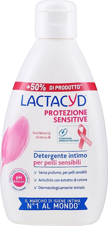 Sensitive Intimate Wash, no dispenser - Lactacyd Body Care — photo N1