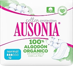 Fragrances, Perfumes, Cosmetics Pantiliners, 12 pcs - Ausonia Cotton Protection