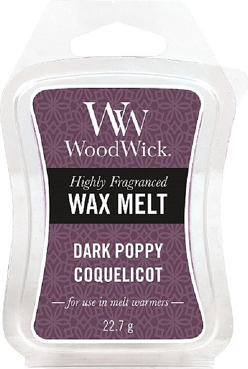 Aromatic Wax - WoodWick Wax Melt Dark Poppy — photo N1