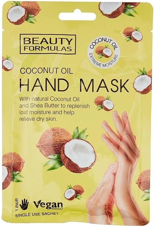 Coconut Oil Hand Mask - Beauty Formulas Coconut Oil Hand Mask — photo N1