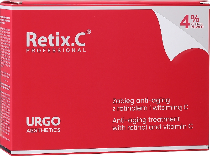 Rejuvenating & Repairing Treatment Set - Retix.C Anti-aging Treatment (serum/5x2ml + mask/5x5g) — photo N1