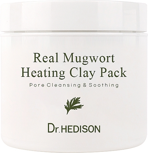 Anti-Blackhead Heating Mugwort Mask - Dr. Hedison Real Mugwort Heating Clau Pack — photo N1