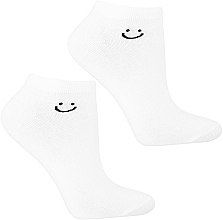 Fragrances, Perfumes, Cosmetics Women Short Socks CSD240-088, white - Moraj