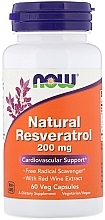 Resveratrol 200 mg - Now Foods Natural Resveratrol — photo N1