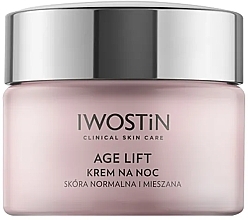 Night Cream for Normal and Combination Skin - Iwostin Age Lift — photo N1