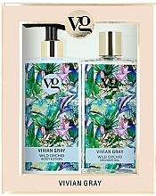 Fragrances, Perfumes, Cosmetics Set - Vivian Gray Wild Orchid (sh/gel/350ml + b/lot/350ml)