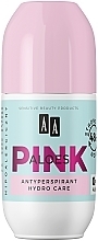 Antiperspirant Deodorant - AA Aloes Pink Hydro Care Roll-On Antyperspirant — photo N2