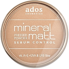 Fragrances, Perfumes, Cosmetics Face Powder - Ados MINERAL MATT