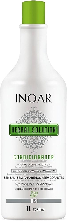 Herbal Hair Conditioner - Inoar Herbal Solution Conditioner — photo N1