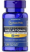 Supplement 'Melatonin' 5 mg - Puritan's Pride Extra Strength Melatonin 5mg Softgels — photo N1