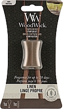 Fragrances, Perfumes, Cosmetics Car Air Freshener (starter kit) - Woodwick Linen Auto Reeds Starter Kit