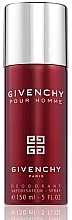 Fragrances, Perfumes, Cosmetics Givenchy pour homme - Deodorant (tester)