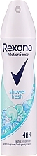 Deodorant Spray "Shower Fresh " - Rexona Motion Sense Shower Fresh Deodorant Spray — photo N1
