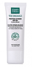 Sunscreen Fluid - Martiderm The Originals Proteos Screen SPF 50+ Fluid Cream — photo N1