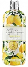 Fragrances, Perfumes, Cosmetics Lemon & Basil Shower Gel - Baylis & Harding Royale Garden Lemon & Basil Body Wash