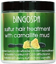 Fragrances, Perfumes, Cosmetics Hair Mask - BingoSpa Treatment For Hair With Mud Karnalitowym