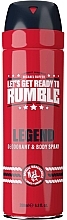 Fragrances, Perfumes, Cosmetics Deodorant Spray - Rumble Men Legend Deodorant & Body Spray