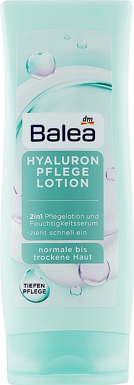 Body Lotion - Balea Hyaluron Lotion — photo N1