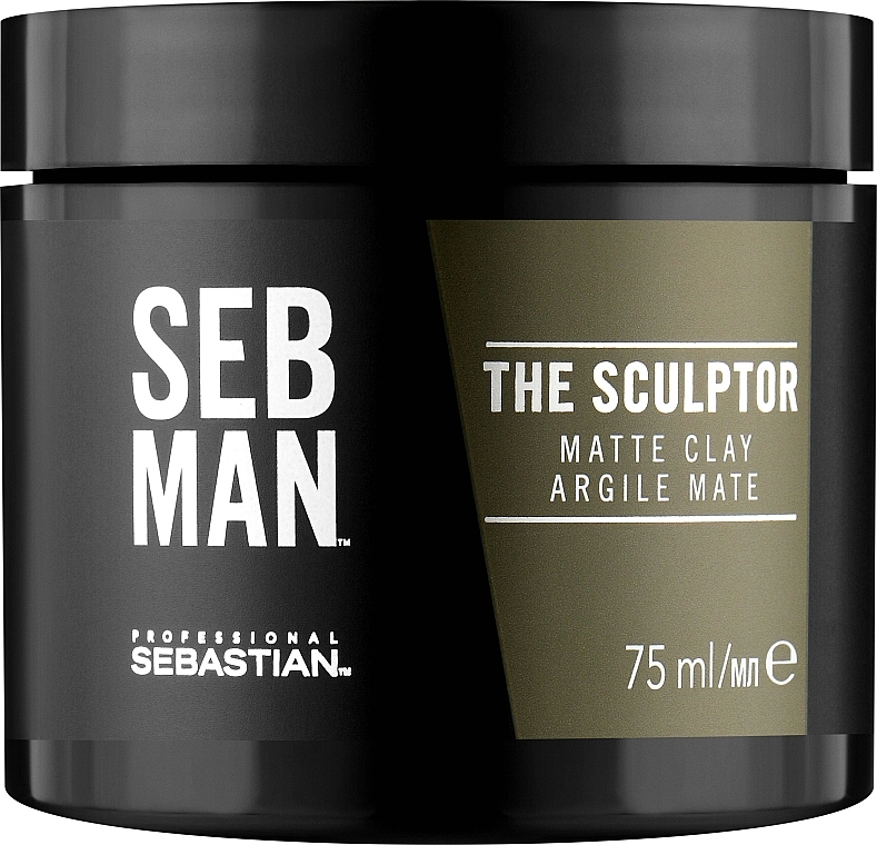 Matte Hair Clay - Sebastian Professional SEB MAN The Sculptor Matte Finish — photo N7