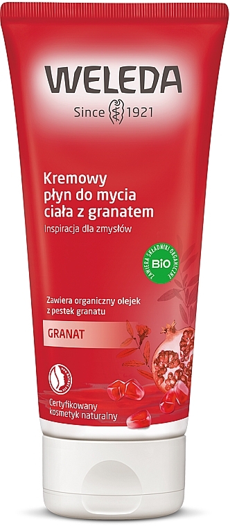 Pomegranate Regenerating Shower Gel - Weleda Granatapfel Schonheitsdusche — photo N1