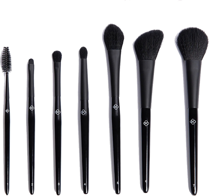 Makeup Brush Set, 7 pieces - Loni Baur The Brush Edition — photo N1