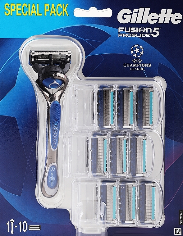 Razor with 10 Cartridges - Gillette Fusion5 Proglide — photo N1