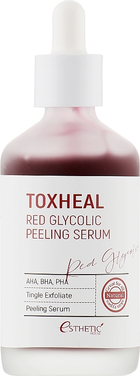 Red Glycolic Peeling Serum - Esthetic House Toxheal Red Glycolic Peeling Serum — photo N1