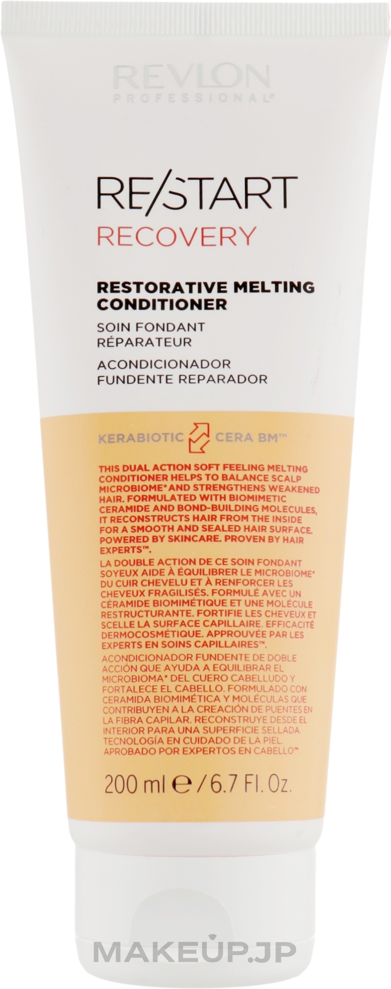 Repair Conditioner - Revlon Professional Restart Recovery Restorative Melting Conditioner — photo 200 ml