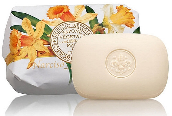 Natural Soap "Daffodil" - Saponificio Artigianale Fiorentino Daffodil Soap — photo N1