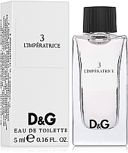 Fragrances, Perfumes, Cosmetics Dolce & Gabbana Anthology L`Imperatrice 3 - Eau de Toilette (mini size)