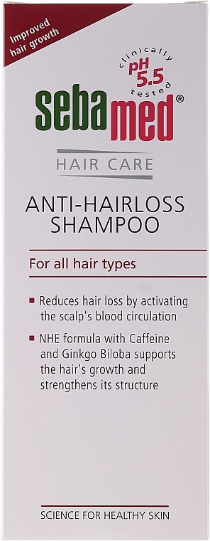 Anti Hair Loss Shampoo - Sebamed Classic Anti-Hairloss Shampoo — photo N4