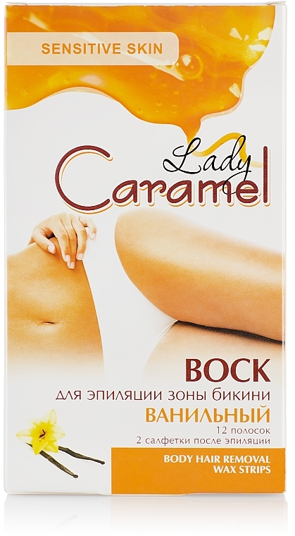 Bikini Depilation Wax "Vanilla" - Caramel — photo N1