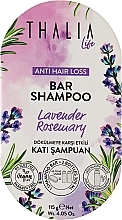 Fragrances, Perfumes, Cosmetics Anti Hair Loss Lavender & Rosemary Shampoo Bar - Thalia Life Bar Shampoo