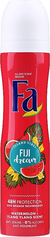 Deodorant Spray with Watermelon Scent - Fa Fiji Dream Deodorant  — photo N3