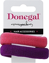 Fragrances, Perfumes, Cosmetics Hair Ties, FA-5642, purple + pink - Donegal