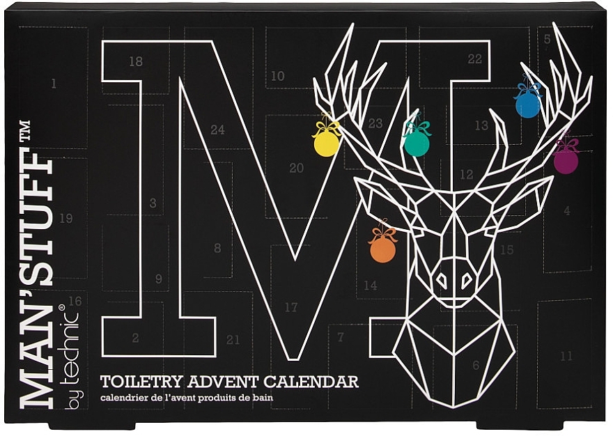 Advent Calendar, 24 products - Technic Cosmetics Man'Stuff Toiletry Advent Calendar — photo N1