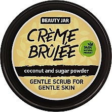 Face Scrub Creme brulee - Beauty Jar Gentle Scrub For Gentle Skin — photo N1