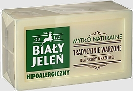 Natural Hypoallergenic Soap for Sensitive Skin - Bialy Jelen  — photo N1