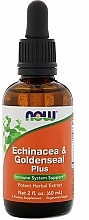 Echinacea & Goldenseal Plus Extract - Now Foods Echinacea Goldenseal Plus — photo N1