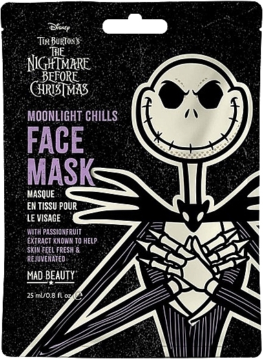 Face Mask - Mad Beauty Nightmare Before Christmas Face Mask — photo N1