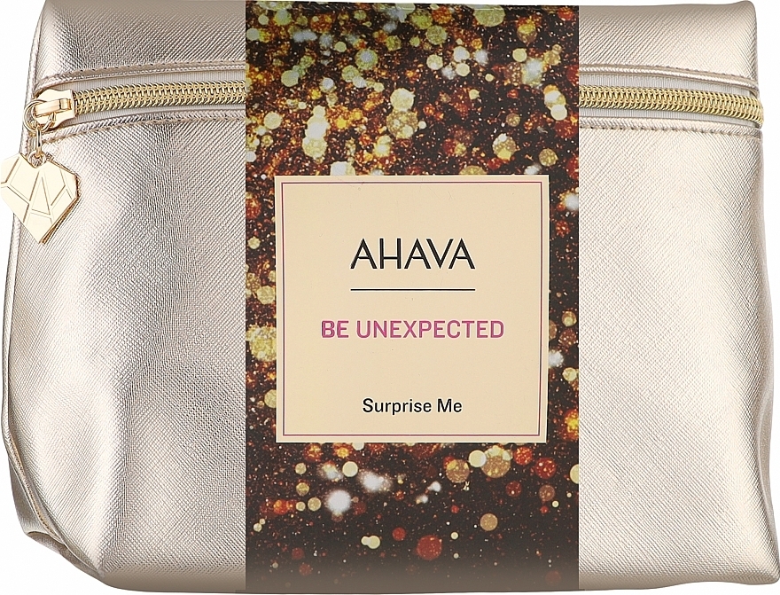 Set - Ahava Be Unexpected Surprise Me Gift Set (f/cr/50ml + f/sser/30ml + eye/cr/15ml + pouch) — photo N1