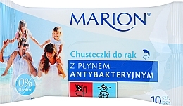 Fragrances, Perfumes, Cosmetics Antibacterial Wipes, 10 pcs - Marion