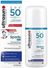 Fragrances, Perfumes, Cosmetics Sunscreen Sports Gel - Ultrasun Sports Gel SPF50