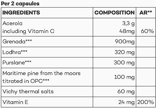 Dietary Supplement for Radiant Skin  - D-Lab Nutricosmetics Glowing Skin Complex — photo N2